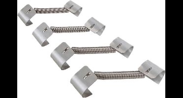 Westfalia Houders voor dakgootegel 4 stuks 150 - 200 mm