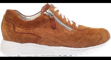 Bruine Durea Veterschoenen Wijdte H