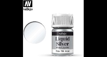 Vallejo Hobbyverf - 70790 Liquid Silver Verf potje - 35 ml