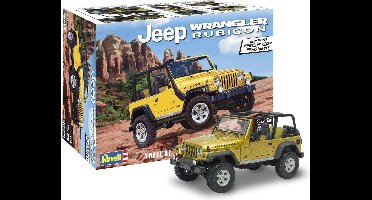 Revell Modelbouwpakket Auto - 14501 Jeep Wrangler Rubicon - Special Release Edition! Plastic - 1:25 - Modelbouw