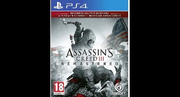 Ubisoft Assassin's Creed III Remastered Standaard Duits, Engels, Spaans, Frans, Italiaans, Pools, Russisch PlayStation 4