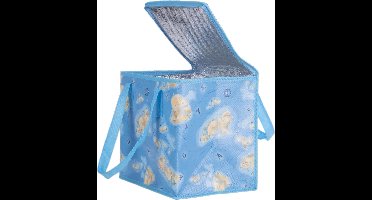 Esschert Design Koeltas Strand 24 Liter Polyester Blauw