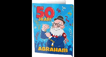Paperdreams - Window Sign - 50 jaar Abraham