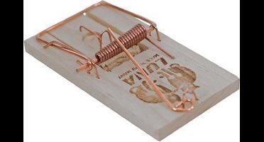 Luna muizenval hout -  - 1 stuks