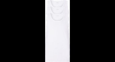 Boss Singlet - 3 Pack 100 White - maat L (L) - Heren Volwassenen - 100% katoen- 50475278-100-L