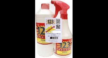 123 Clean Pakket - schoonmaakmiddelen reiniger voor caravan of camper