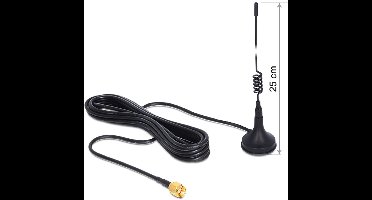 GSM / UMTS Antenne met SMA (m) connector - 3 dBi - 2 meter