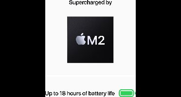 Apple MacBook Air (2022) MLY13N/A - CTO - 13.6 inch - Apple M2 - 256 GB - Sterrenlicht