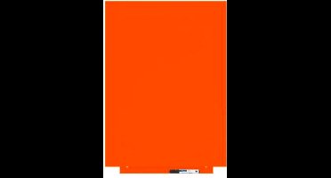Rocada Skin Whiteboard 55x75 cm - Oranje