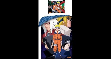 Naruto Dekbedovertrek, Konoha - 140 x 200 + 65 x 65 cm - Katoen