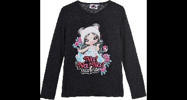 Na!Na!Na! Surprise - Longsleeve Na!Na!Na! Surprise - meisjes - grijs - maat 110