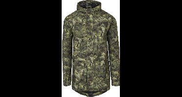 AGU Motion Rain Parka Regenjas Urban Outdoor Forest Print Unisex XS