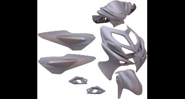 Plaatset Yamaha Aerox-R 2014 9-delig Mat-Grijs Edge