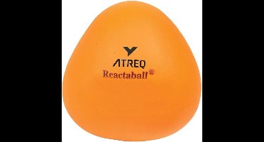 Precision Reactiebal - 20 centimeter - rubber - oranje