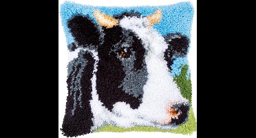 Vervaco - Knoopkussen kit - Koe - PN-0167994 - Borduren - Borduurpakket - Borduurpakket volwassenen - Borduurpakket kind