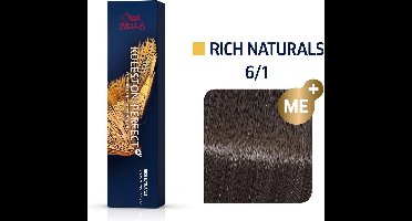Wella Professionals Koleston Perfect Me+ - Haarverf - 6/1 Rich Naturals - 60ml