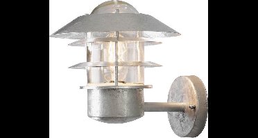 Konstsmide Buitenlamp Galvansiert 40w 26 X 24 Cm Staal/glas Zilver