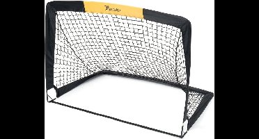 Precision Mini-voetbaldoelen 120 X 90 centimeter - Polyester - Zwart - 2 stuks