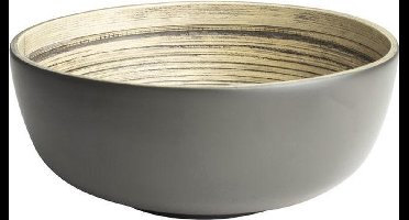 Gusta Schaaltje 20x8,5cm Bamboe-Grijs