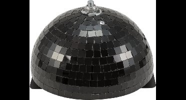 EUROLITE Halve Discobal - Spiegelbol - Discobol 20cm zwart met motor