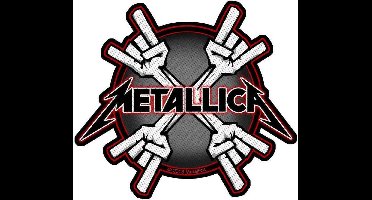 Metallica - Metal Horns Patch - Multicolours