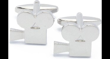 Manchetknopen - Camera Film Filmcamera Zilver