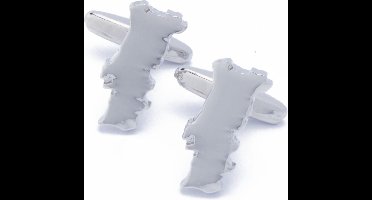 Manchetknopen - Portugal Kaart Outline