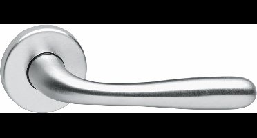 Intersteel Deurkruk Jupiter op rozet chroom mat