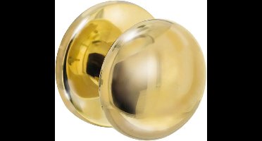 Intersteel Voordeurknop Paddenstoel messing ongelakt