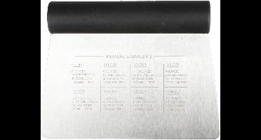 KitchenAid Deegschraper Core Zwart