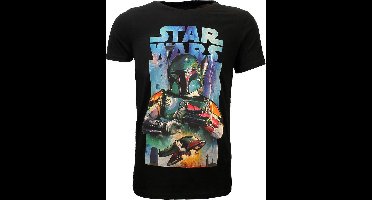 Star Wars Vintage Poster Boba Fett T-Shirt - Officiële Merchandise - XXL