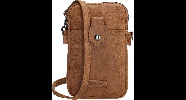 Beagles Fontecada Crossbody Telefoontasje - Dames Tas - Cognac