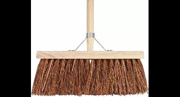 Talen Tools Buitenbezem - FSC hout - natuurvezel - 37 cm - 130 cm
