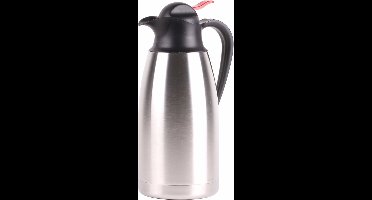 Benson Thermoskan - 1.1 liter - RVS - koffiekan / theekan - zilver