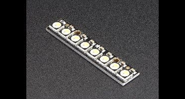 NeoPixel Stick - 8 x 5050 RGBW LEDs - Warm White - 3000K Adafruit 2867