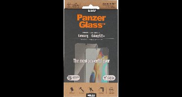 PanzerGlass Screenprotector geschikt voor Samsung Galaxy S23 Plus Glazen | PanzerGlass Ultra-Wide Fit Screenprotector - Case Friendly + Installatie Frame