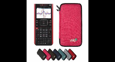 TI-Nspire CX II-T CAS incl. WYNGS Beschermhoes Roze - Grafische Rekenmachine - Basis Pakket