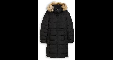 Tom Tailor - Pufferjas met afneembare capuchon - Maat XS - deep black