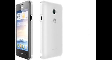 Huawei Ascend Y330 Transparante Back Cover Wit