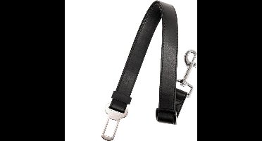 Flamingo - Autogordel Verbindingsstuk Art Leather - S - Zwart