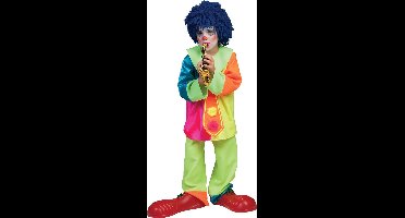 Clown kostuum - Silly Billy Jongen - Maat 140