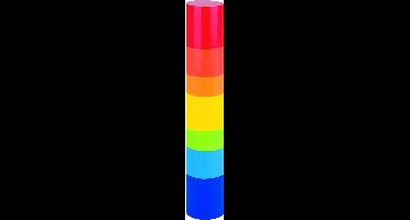 Goki Houten Regenstaaf: Regenboog 26,5 Cm