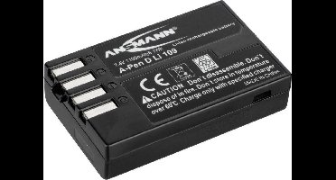 Ansmann A-Pen D-LI 109 Lithium-Ion 1100mAh 7.4V oplaadbare batterij/accu