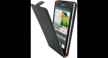 Mobiparts Premium Flip Case Huawei Ascend G700 Black