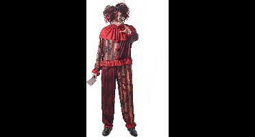 Vegaoo - Rood eng clownskostuum voor mannen