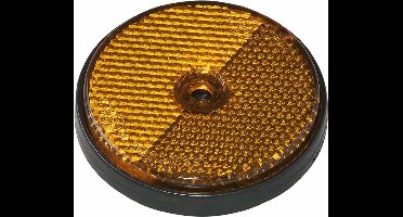 ProPlus Reflector rond - schroefbevestiging - oranje - Ø 60 mm - E-keur - universeel gebruik