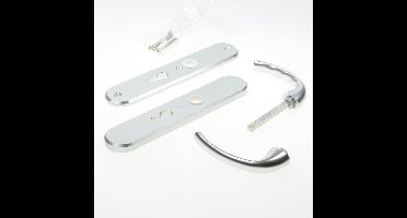Veiligheidsgarnituur - Aluminium - Aluminium - Hoppe - Hoppe Tokyo SKG*** - PC55 dd 35-40mm