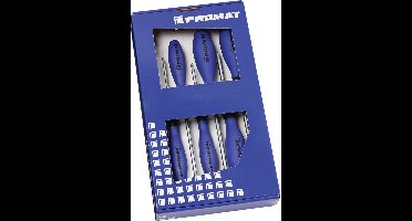 Promat 6-delige schroevendraaierset - sleuf/PH