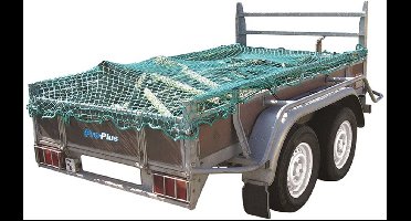 ProPlus - Aanhangwagennet - met - elastisch - koord - 2x3 - m