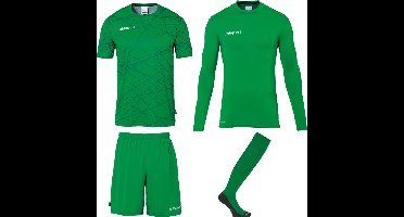 Uhlsport Prediction Bundle Keeperset Heren - Groen / Wit | Maat: S